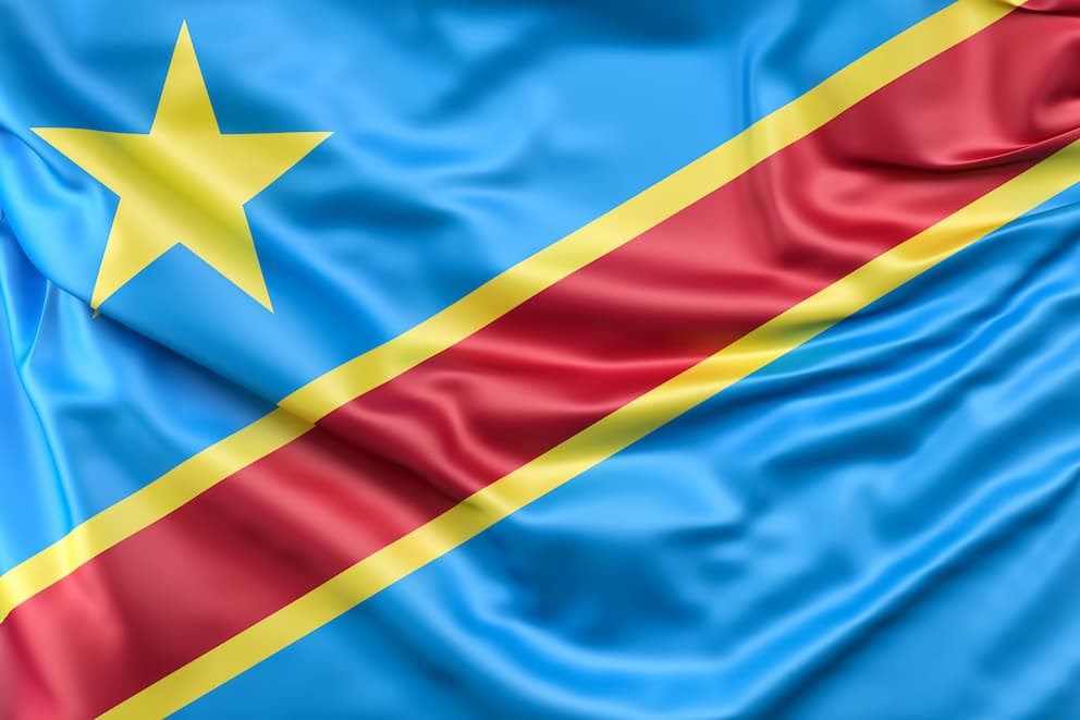 Drapeau République Démocratique du Congo