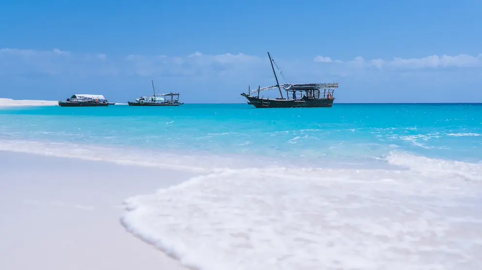 Plage sable blanc